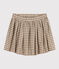 Girls' Cotton Print Skirt MARECAGE /SALINE
