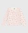Children's printed cotton cardigan MILK /MULTICO