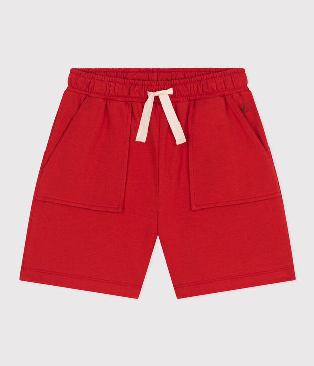 Boys' Cotton Shorts red