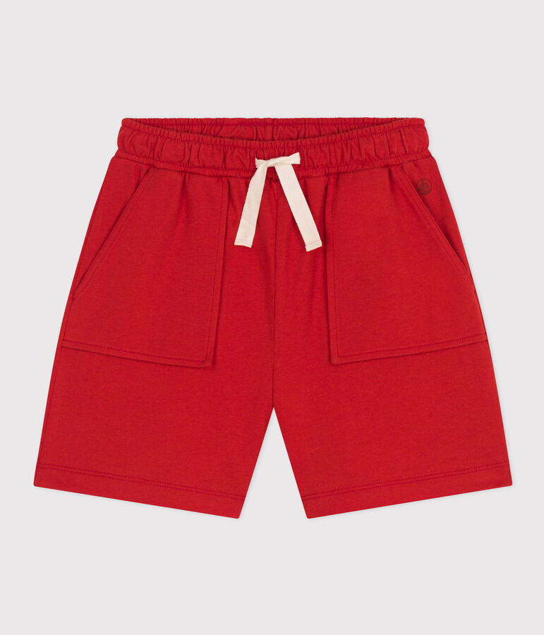 Boys' Cotton Shorts red