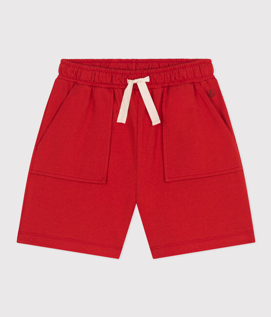 Boys' Cotton Shorts AURORA red
