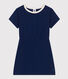 Girls' Short-Sleeved Cotton Dress