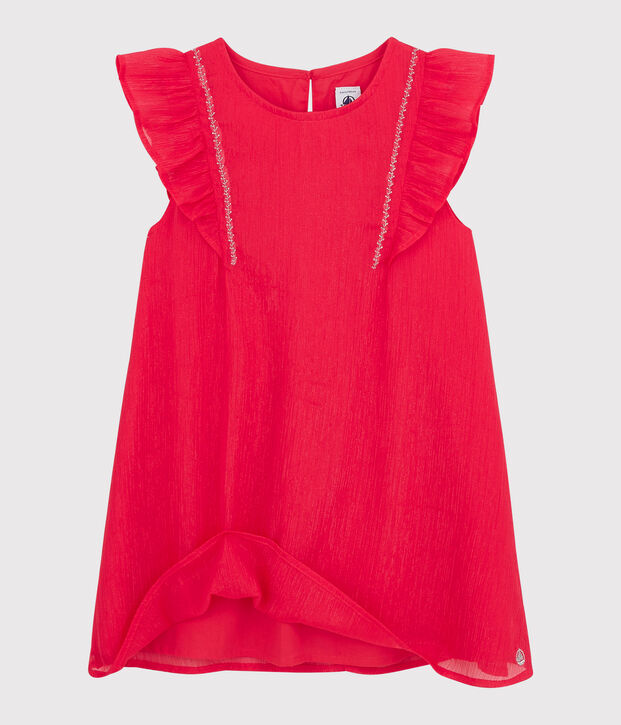 Girls' Cr&ecirc;pe Formal Dress pink