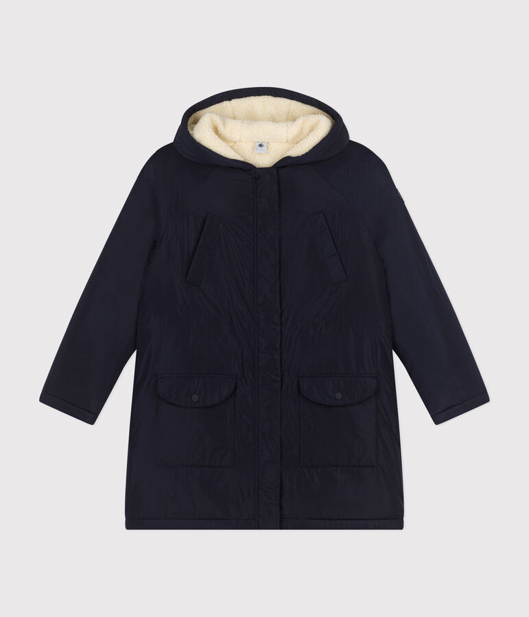 Women's parka blue