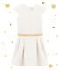 Cotton sweatshirt dress