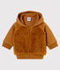 Baby boy's hooded sherpa sweatshirt