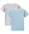 Set of 2 boys' short-sleeved t-shirts LOT white