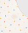 Babies' Organic Cotton Sleeping Bag MARSHMALLOW white/MULTICO white
