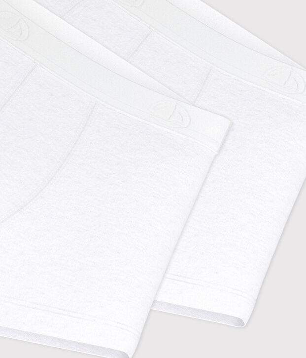 Boys' White Boxer Shorts - 2-Pack multicolor