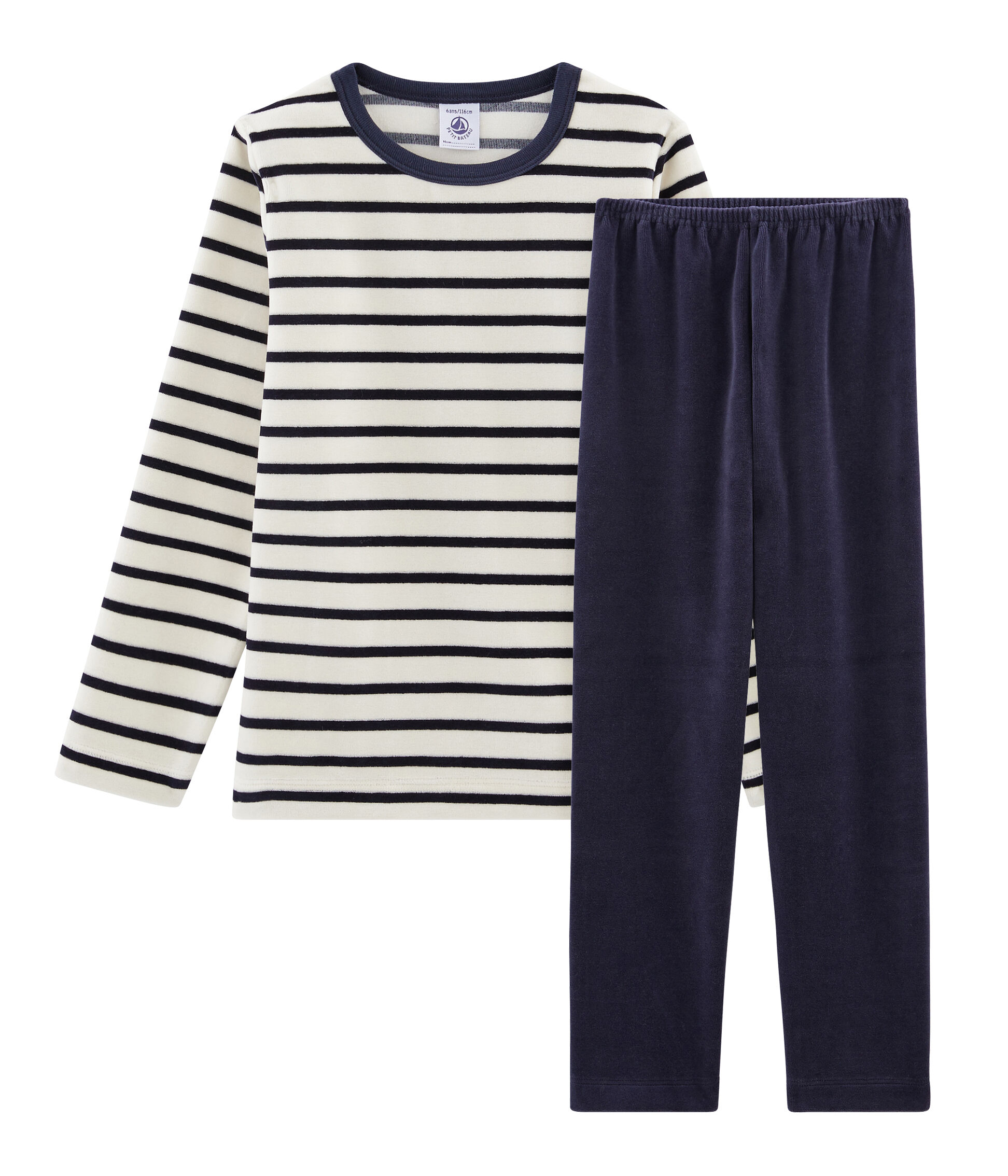 Pyjama velours online petit bateau