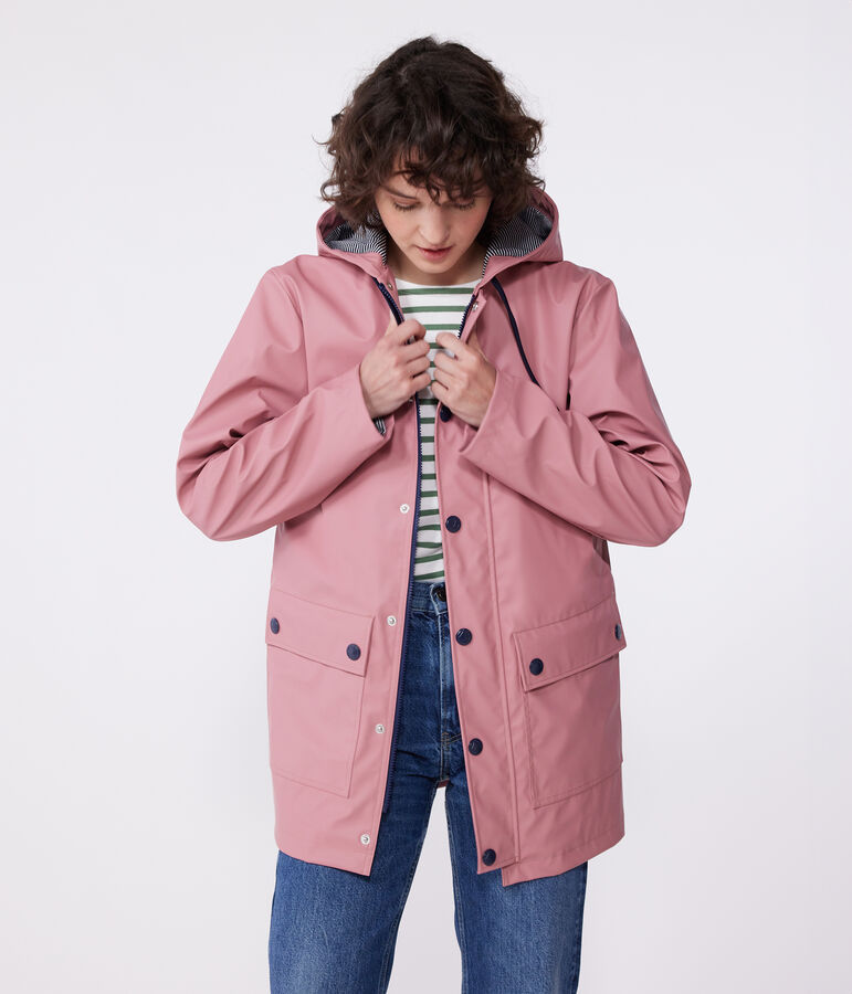 Men's/Women's iconic raincoat ROSEWOOD pink