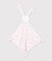 Babies' flower-print cotton comforter pink/multicolor