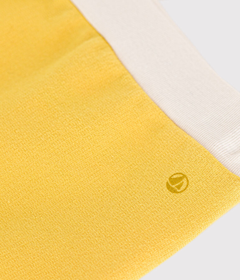 Babies' Light Fleece Shorts yellow