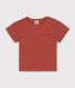 Babies' Short-Sleeved Slub Jersey T-Shirt