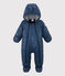 Babies' Printed Snowsuit MEDIEVAL blue/MULTICO white