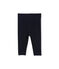 Baby girl plain leggings Abysse blue