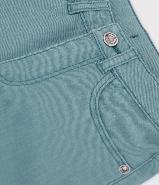 Girls' Denim Shorts BRUT green