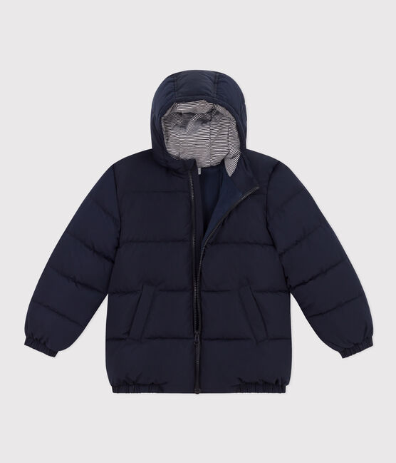 Children's unisex puffer jacket SMOKING blue