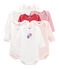 Surprise clutch of 7 baby girl long-sleeved bodysuits variante 1