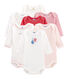 Surprise clutch of 7 baby girl long-sleeved bodysuits