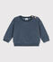 Babies' Velour Sweatshirt grey