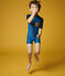 Boys UV-Proof Recycled Jumpsuit MYKONOS blue