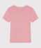 Women's Iconic plain cotton T-shirt CHARME pink