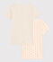 Children's Short-Sleeved Floral Cotton T-shirts - 2-Pack variante 1