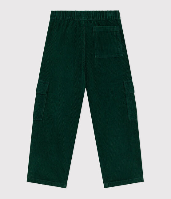 Children's plain corduroy cargo pants WILLOW