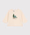 Babies' long sleeved T-shirt in fine jersey AVALANCHE Ecru