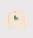 Babies' long sleeved T-shirt in fine jersey