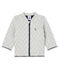 Baby Boys' Quilted Tube Knit Cardigan BELUGA CHINE CN grey