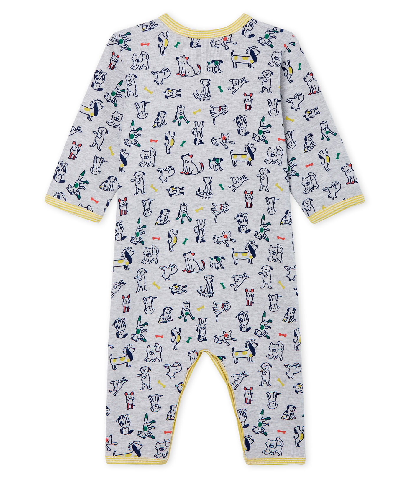 Baby Boys' Footless Ribbed Sleepsuit Petit Bateau
