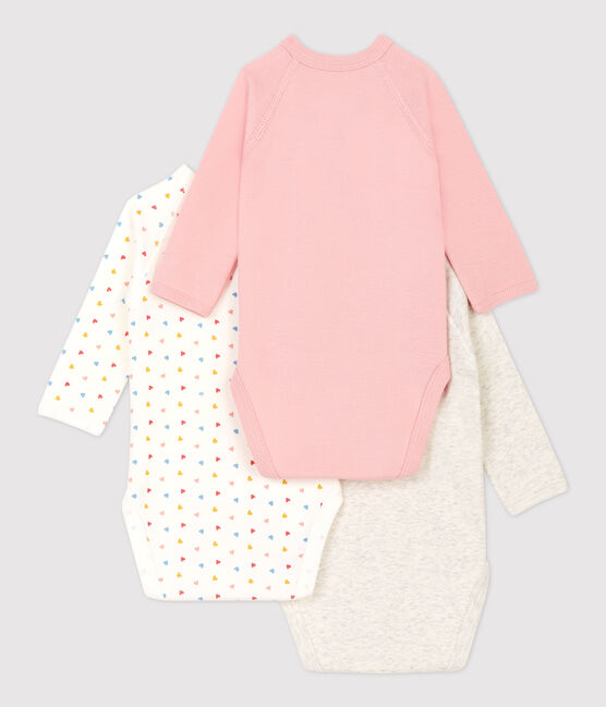 Babies' Organic Cotton Bodysuits - 3-Pack variante 1