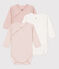Babies' Long-Sleeved Cotton Bodysuits - 3-Pack variante 1