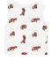 Baby Boys' Reversible Sleeveless Vest in Padded Rib Knit MARSHMALLOW white/MULTICO CN