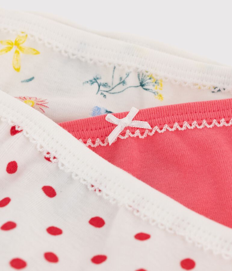 Girls' Floral Print Knickers - 3-Pack variante 1