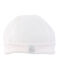 Newborn baby milleraies-striped beanie VIENNE pink/LAIT white
