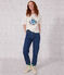 Women's Boxy Cotton T-Shirt MARSHMALLOW white