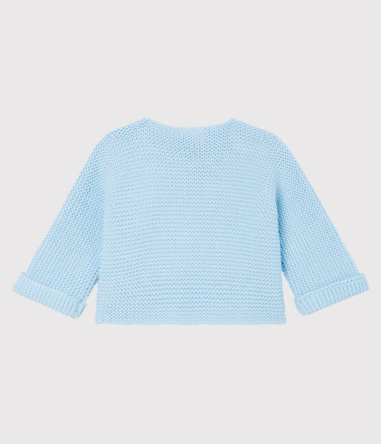 Babies' Cardigan Made Of 100% Cotton Knit TOUDOU blue