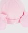 Babies' cotton beanie and mittens set variante 1