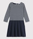Women's Breton striped dress