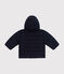 Babies' Fleece Lined Puffer Jacket SMOKING blue
