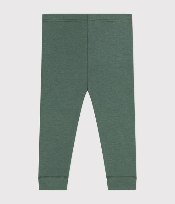 Babies' Cotton Leggings CROCO green