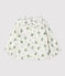 Babies' Organic Cotton Gauze Floral Print Blouse MARSHMALLOW white/MULTICO white
