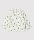 Babies' Organic Cotton Gauze Floral Print Blouse