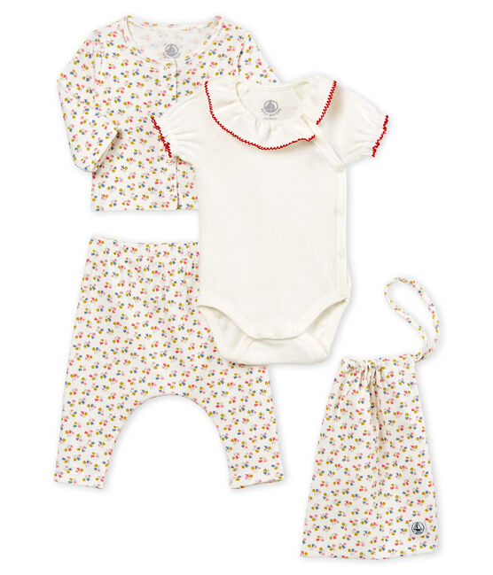 Baby girls' print clothing - 4-piece set variante 1