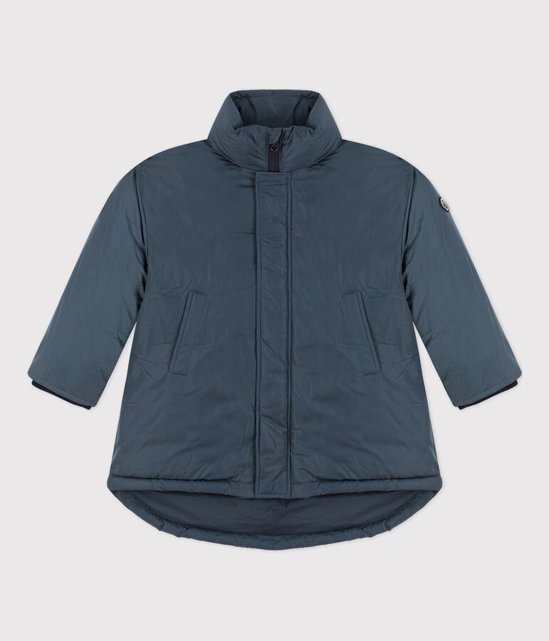 Girls' Mid Length Puffer Jacket grey