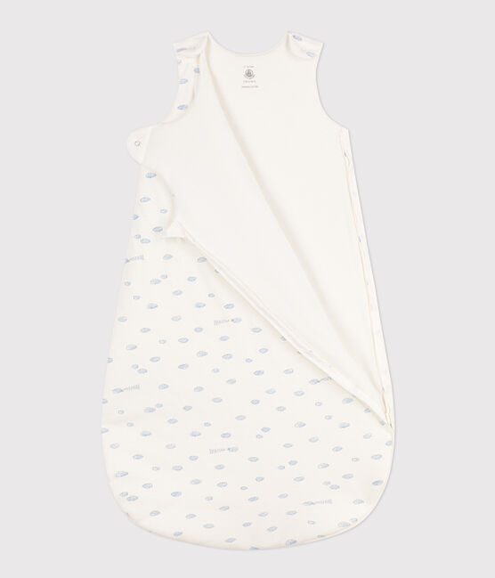 Cotton TOG 2-Rated cloud-pattern sleeping bag MARSHMALLOW white/MULTICO white