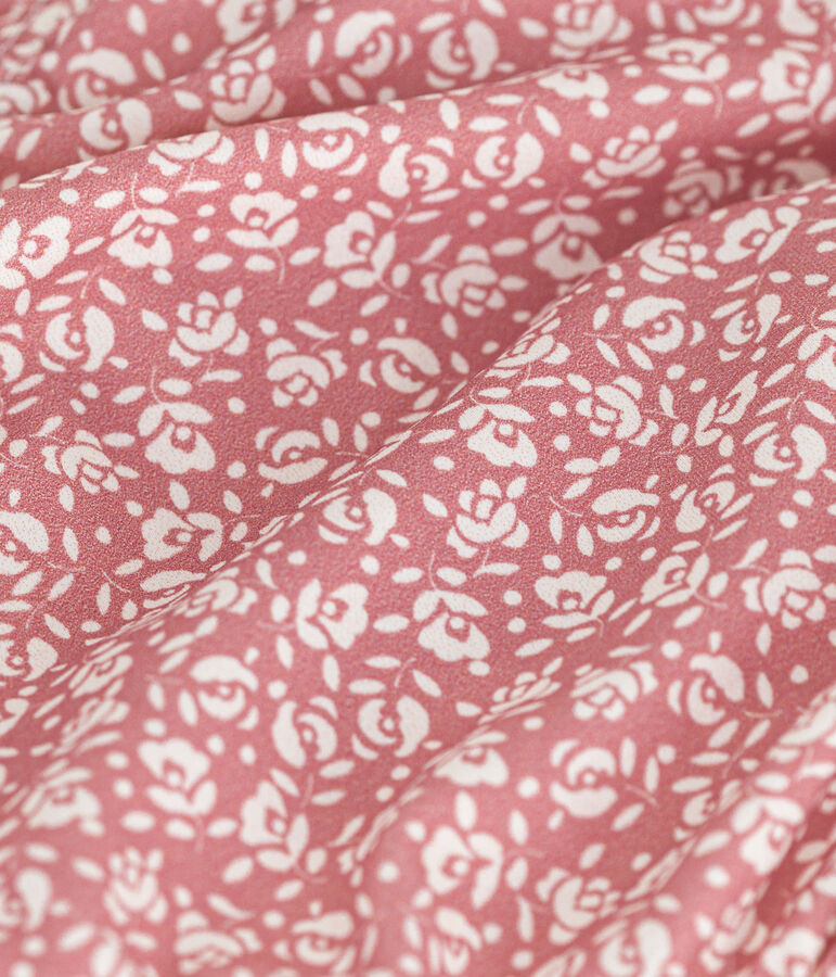 Babies' swim briefs pink/white